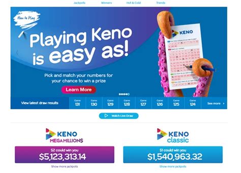can qld play keno online